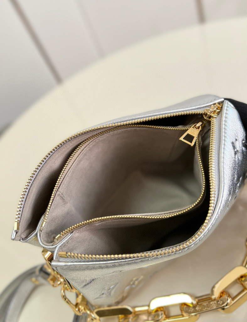 Louis Vuitton M20567 Coussin BB Shoulder LV M59396 bag Silver
