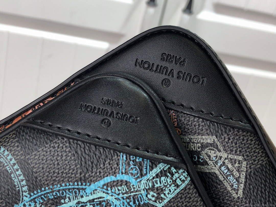 LV N58040 Louis Vuitton Trio Messenger Bag Black