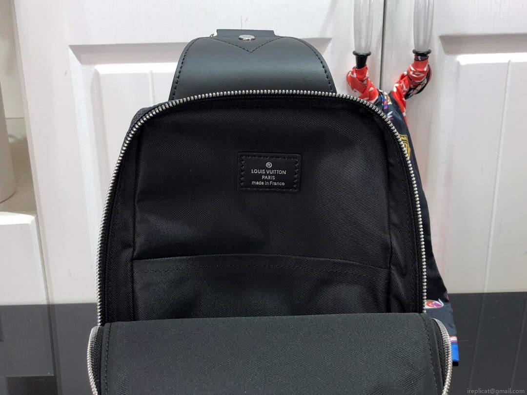 LV N45277 Louis Vuitton Avenue Slingbag Black
