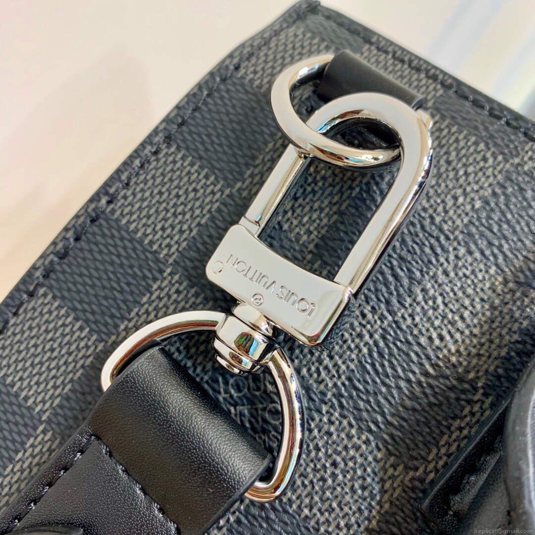 LV N45276 Louis Vuitton Sac Plat Messenger Bag Black