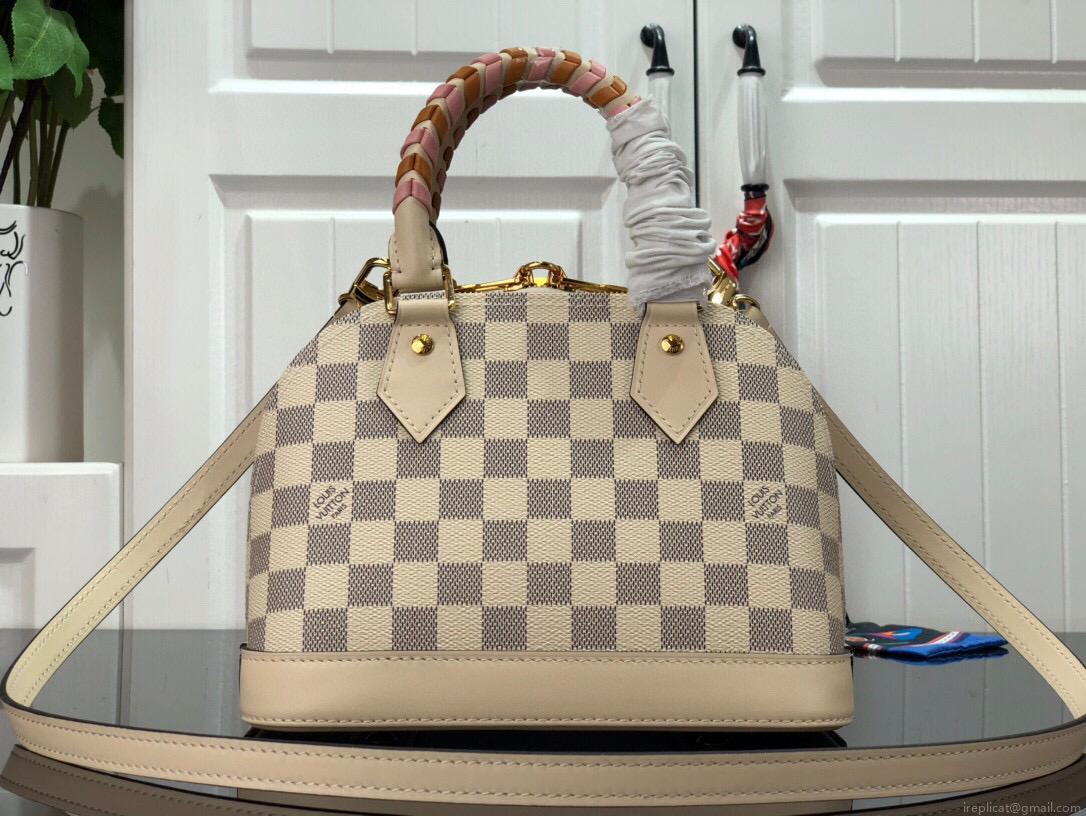 LV N45294 Louis Vuitton Alma BB Damier Azur canvas