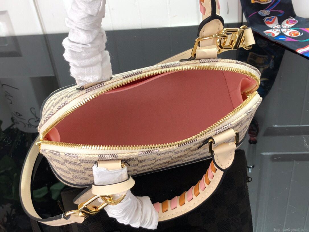 LV N45294 Louis Vuitton Alma BB Damier Azur canvas