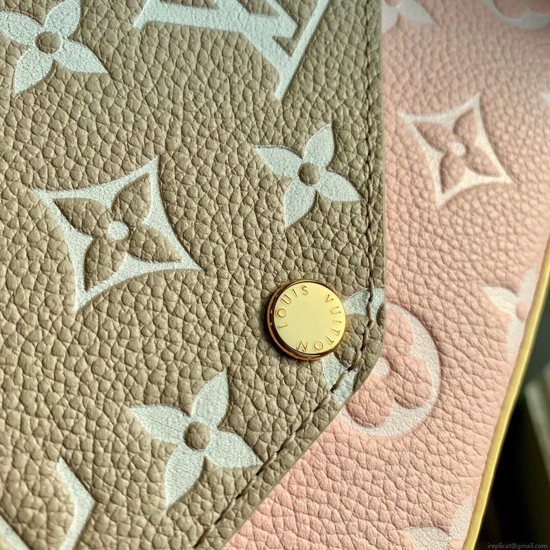 LV M81359 Louis Vuitton Felicie Pochette Bag Pink