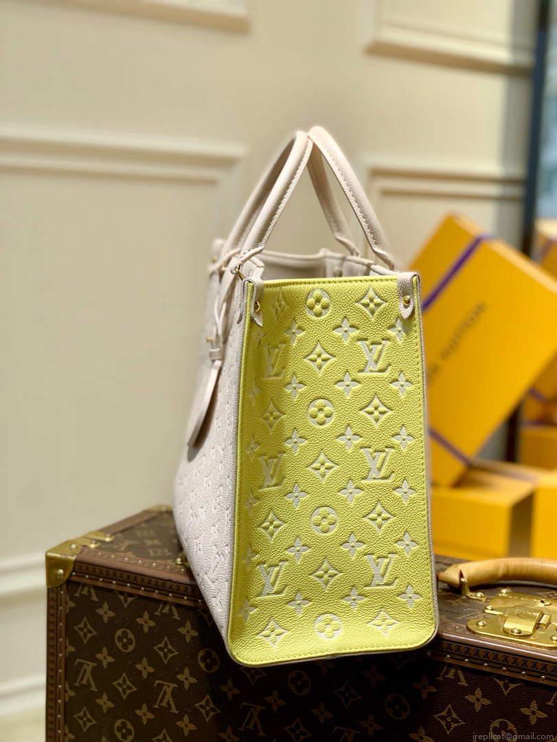 LV M46128 Louis Vuitton Onthego MM Bag M46060 Pink