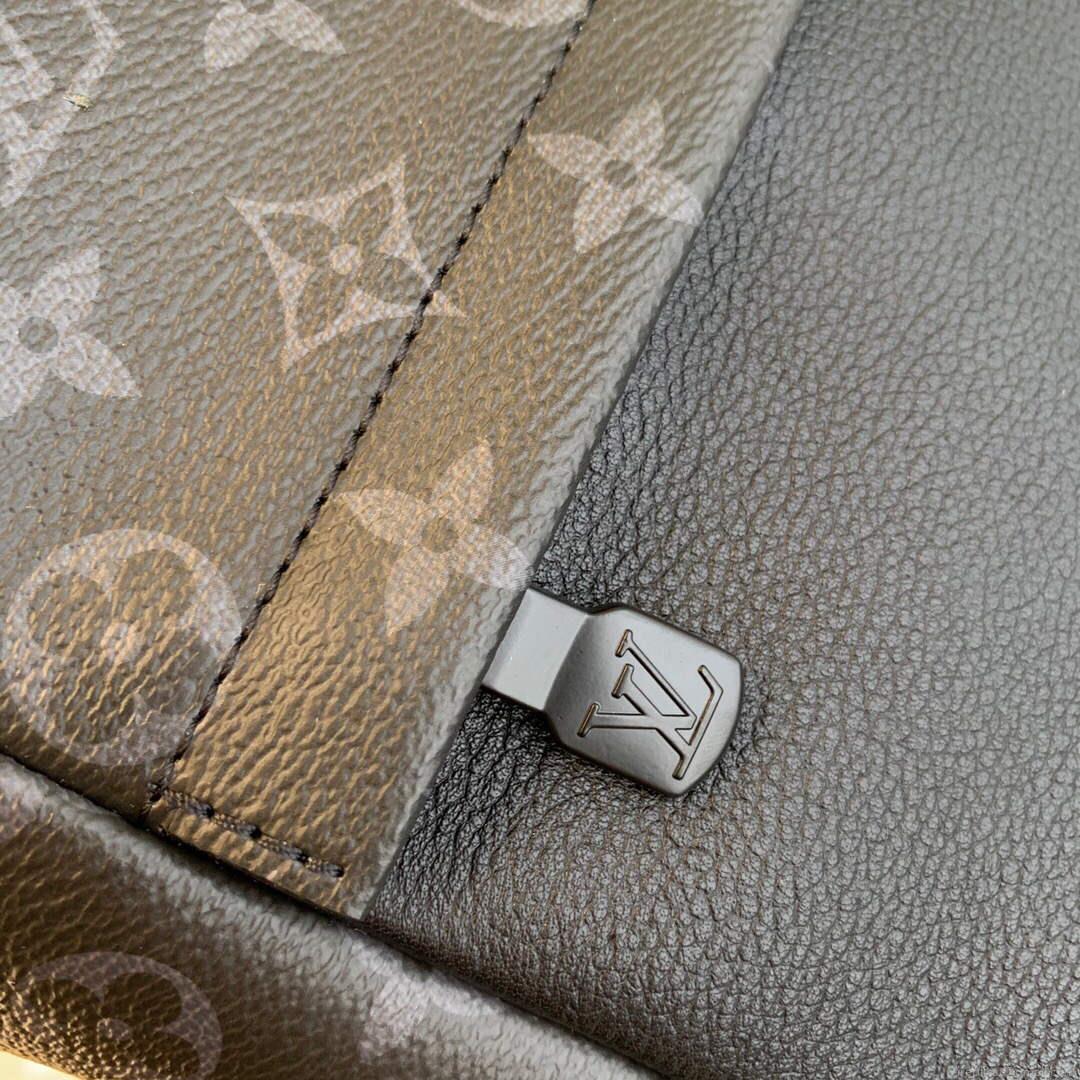 LV M45913 Louis Vuitton Saumur Backpack Black