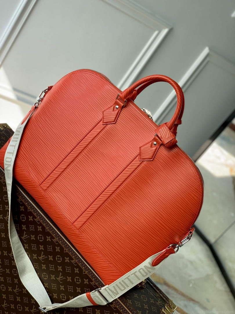 LV M23717 Louis Vuitton Alma Travel GM Bag Vermillon Red