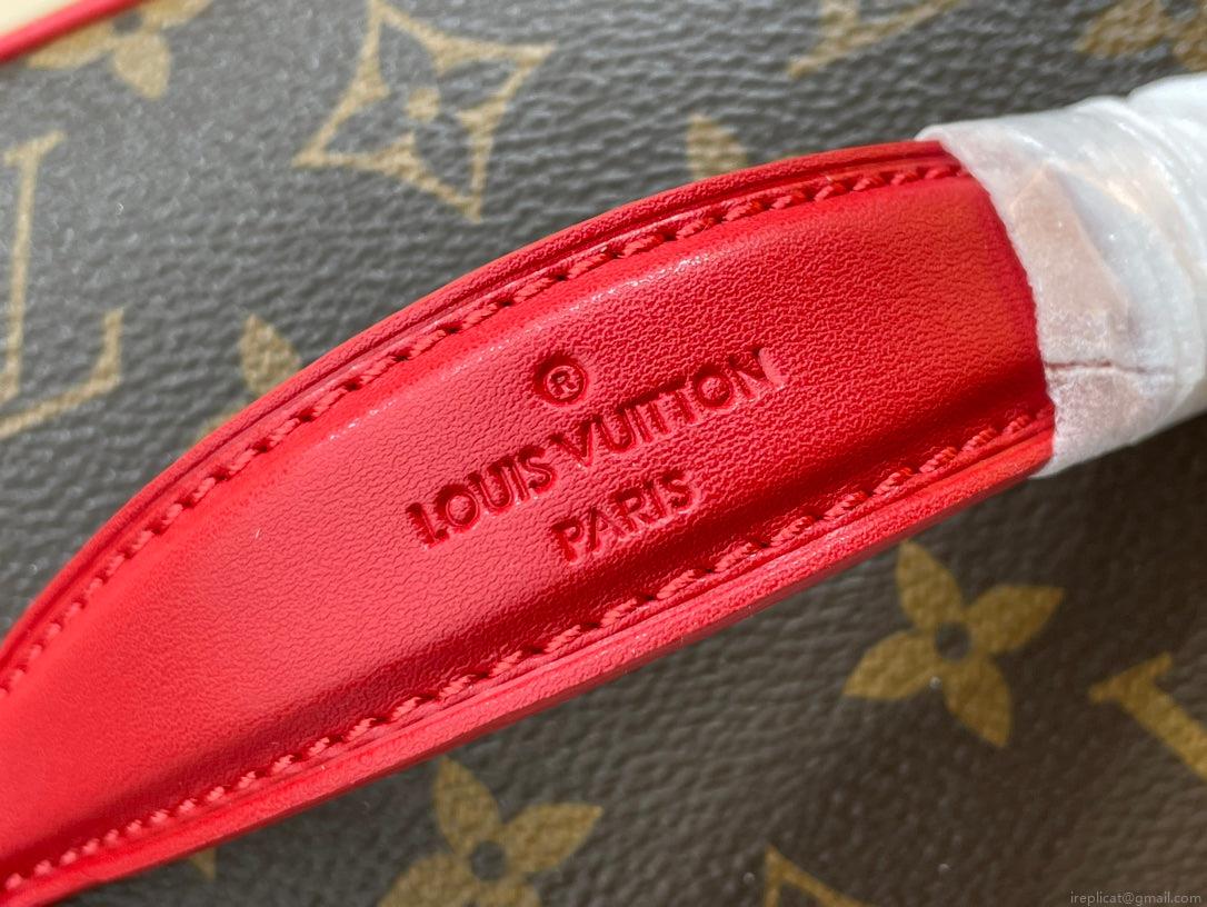 Louis Vuitton LV M44495 Nice Mini Vanity Case Monogram canvas Red