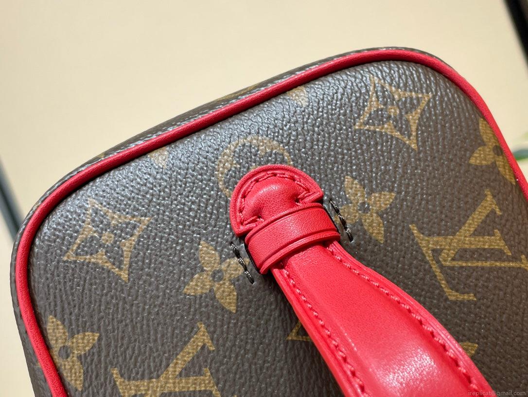 Louis Vuitton LV M44495 Nice Mini Vanity Case Monogram canvas Red