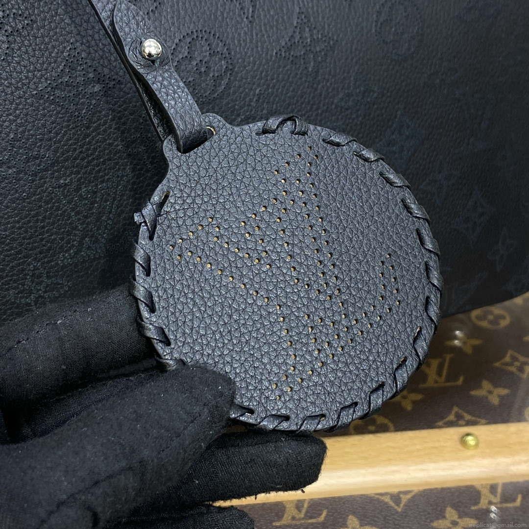Louis Vuitton Blossom MM Mahina Tote Bag LV M21851 Black