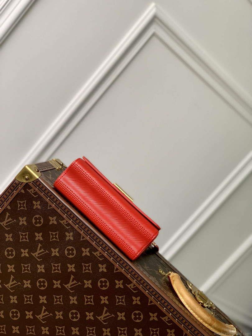LV M83478 Louis Vuitton Twist West Pochette Epi leather Bag Red