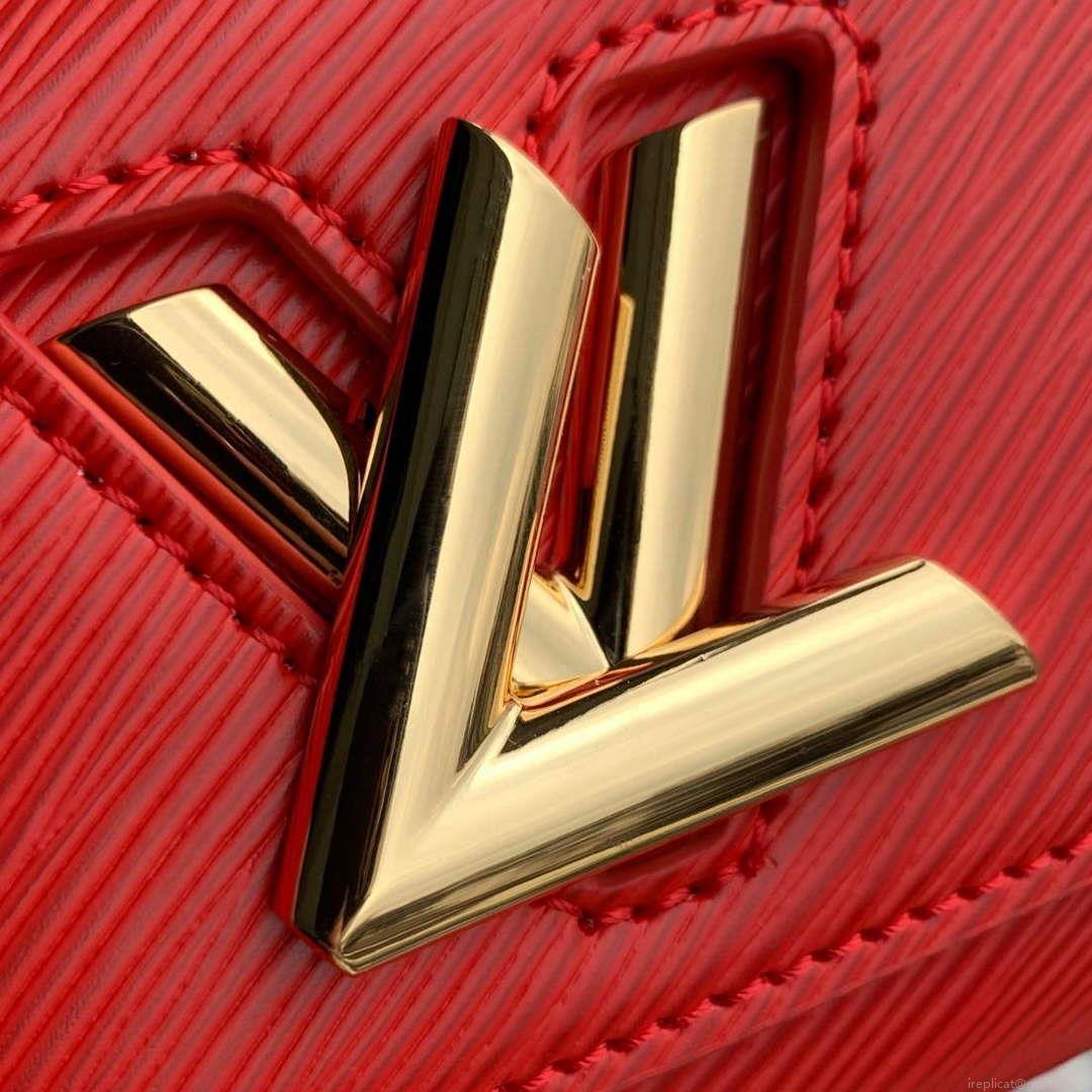 LV M83478 Louis Vuitton Twist West Pochette Epi leather Bag Red