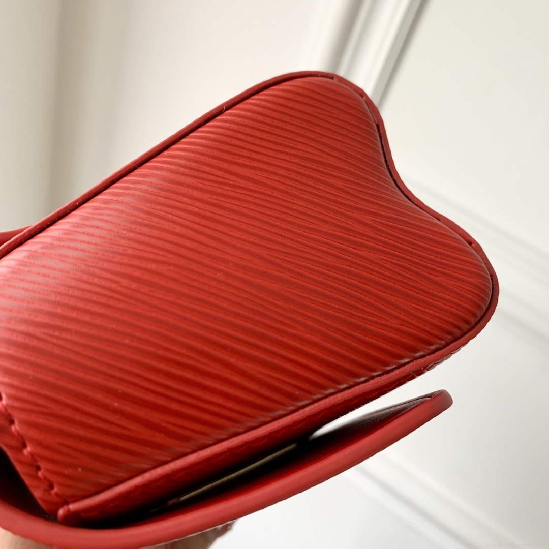 LV M83478 Louis Vuitton Twist West Pochette Epi leather Bag Red