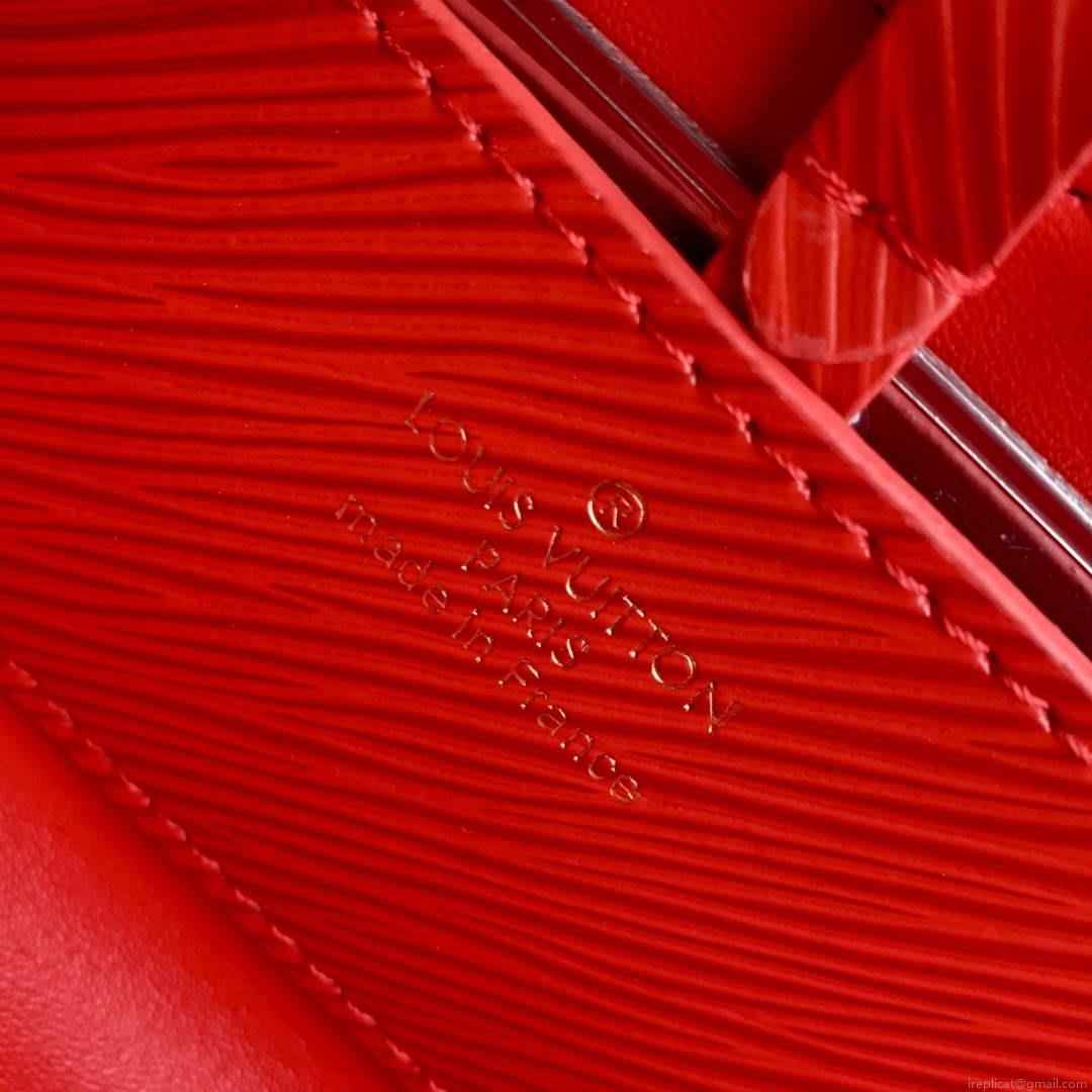 LV M83478 Louis Vuitton Twist West Pochette Epi leather Bag Red