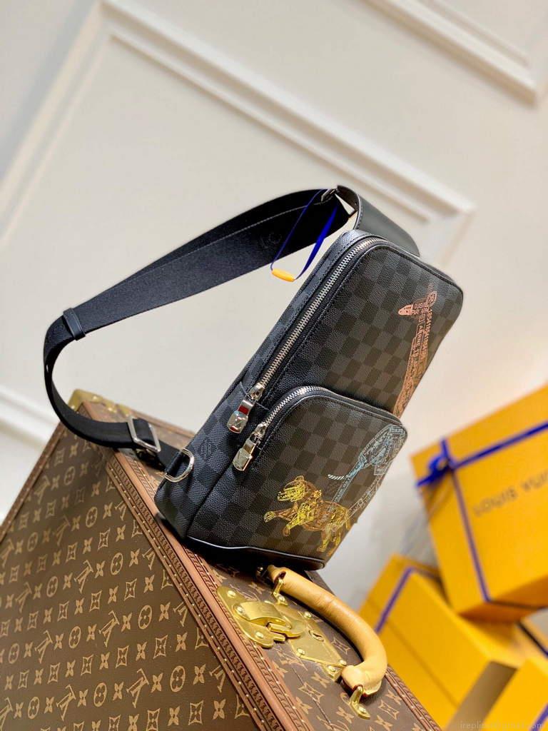 LV N45277 Louis Vuitton Avenue Slingbag Black