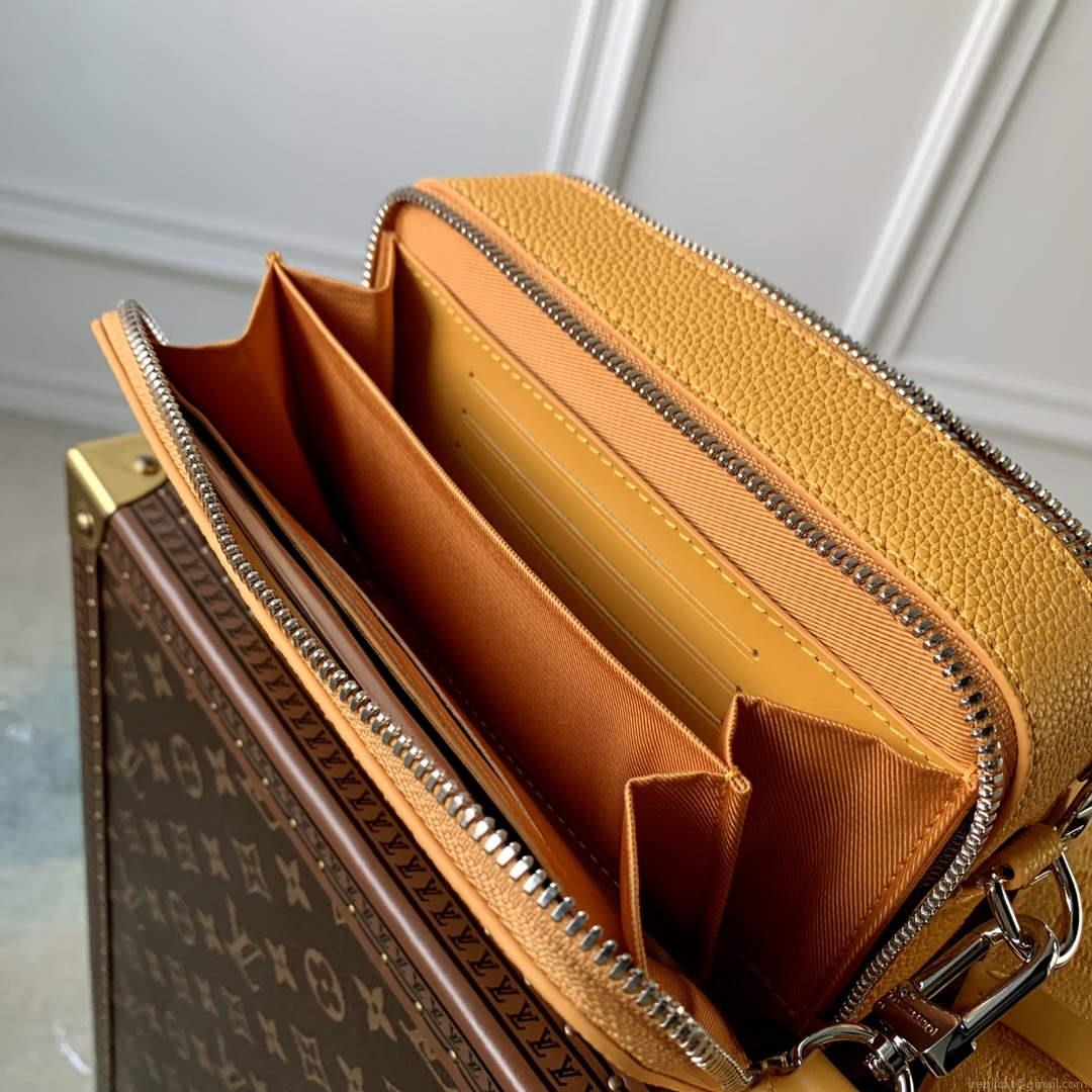LV M59161 Louis Vuitton Alpha Wearable Wallet Yellow