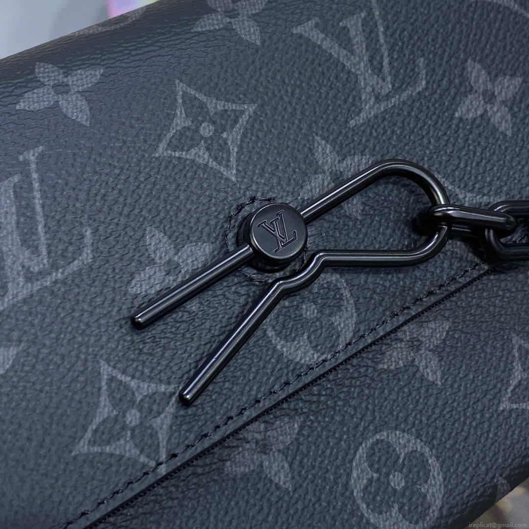 LV M81783 Louis Vuitton Steamer Wearable Wallet Black