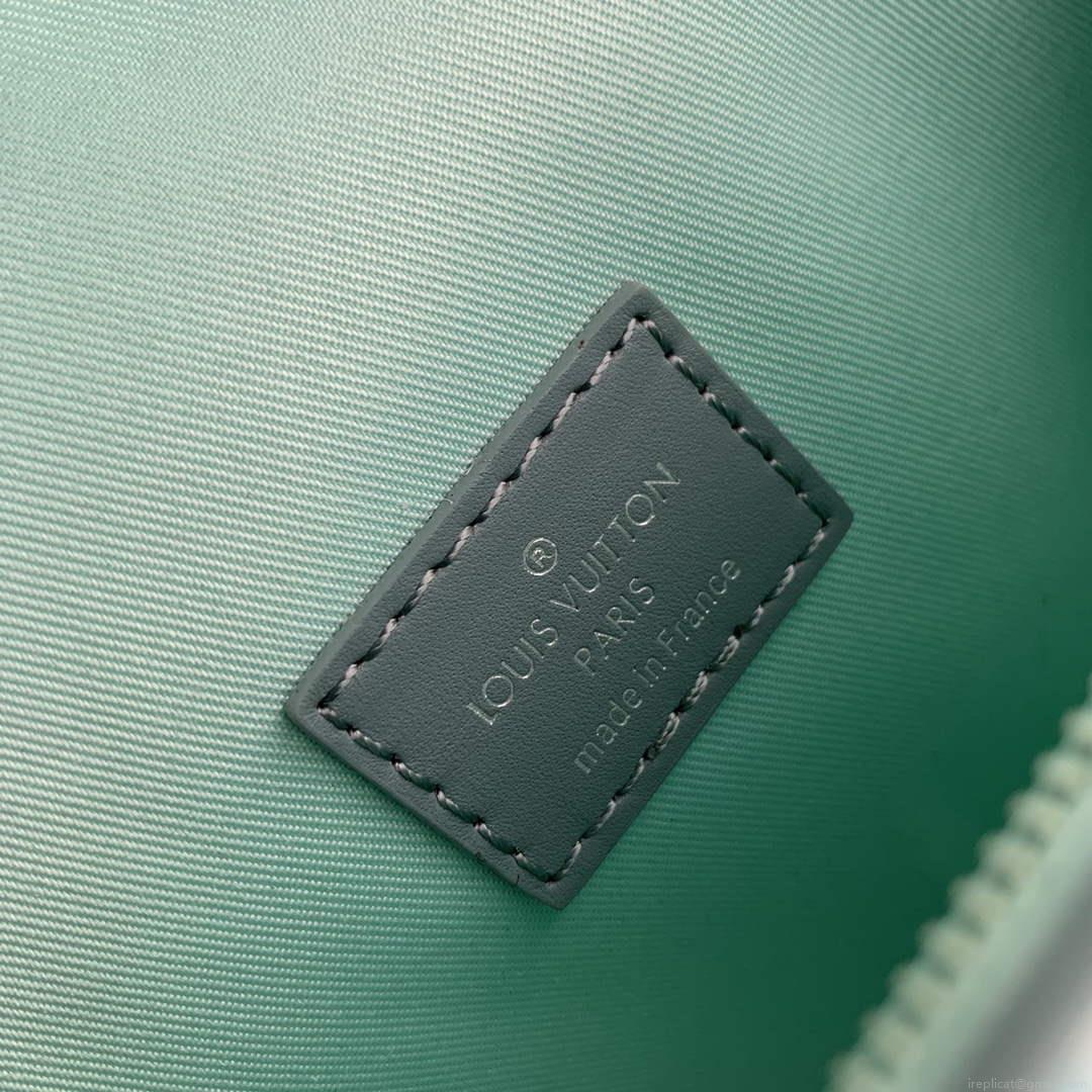 LV M22637 Louis Vuitton Steamer Wearable Wallet Crystal Blue