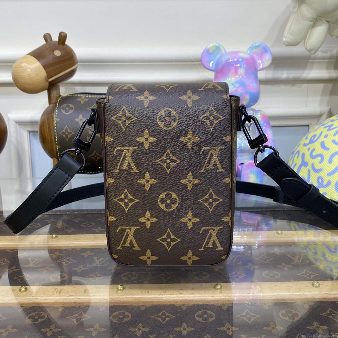 LV M82535 Louis Vuitton S-Lock Vertical Wearable Wallet Radiant Sun