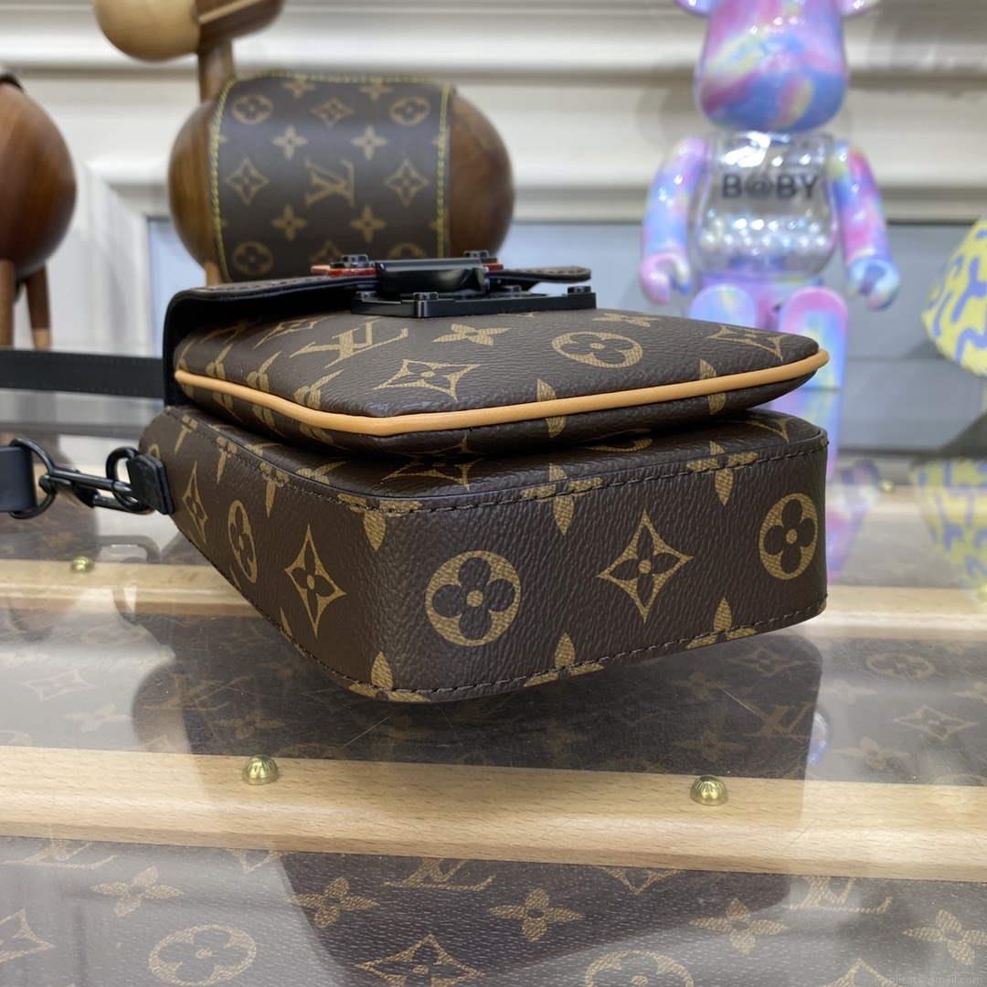 LV M82535 Louis Vuitton S-Lock Vertical Wearable Wallet Radiant Sun