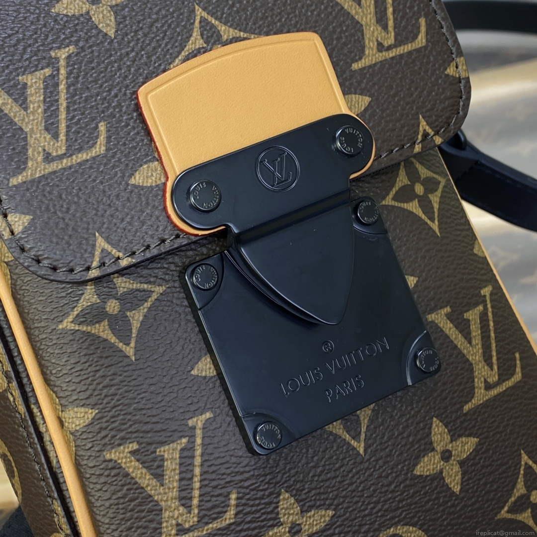 LV M82535 Louis Vuitton S-Lock Vertical Wearable Wallet Radiant Sun