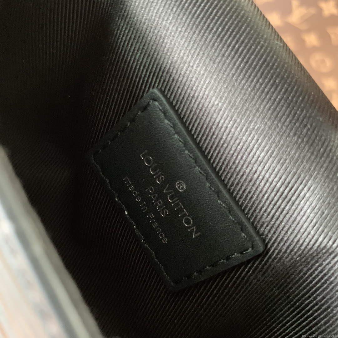 LV M23837 Louis Vuitton Micro Steamer Wallet Black