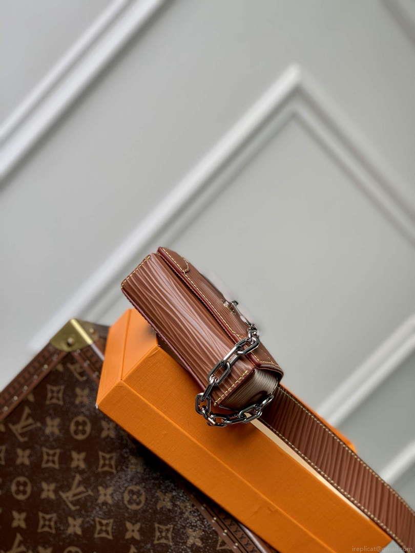 LV M23837 Louis Vuitton Micro Steamer Wallet Brown