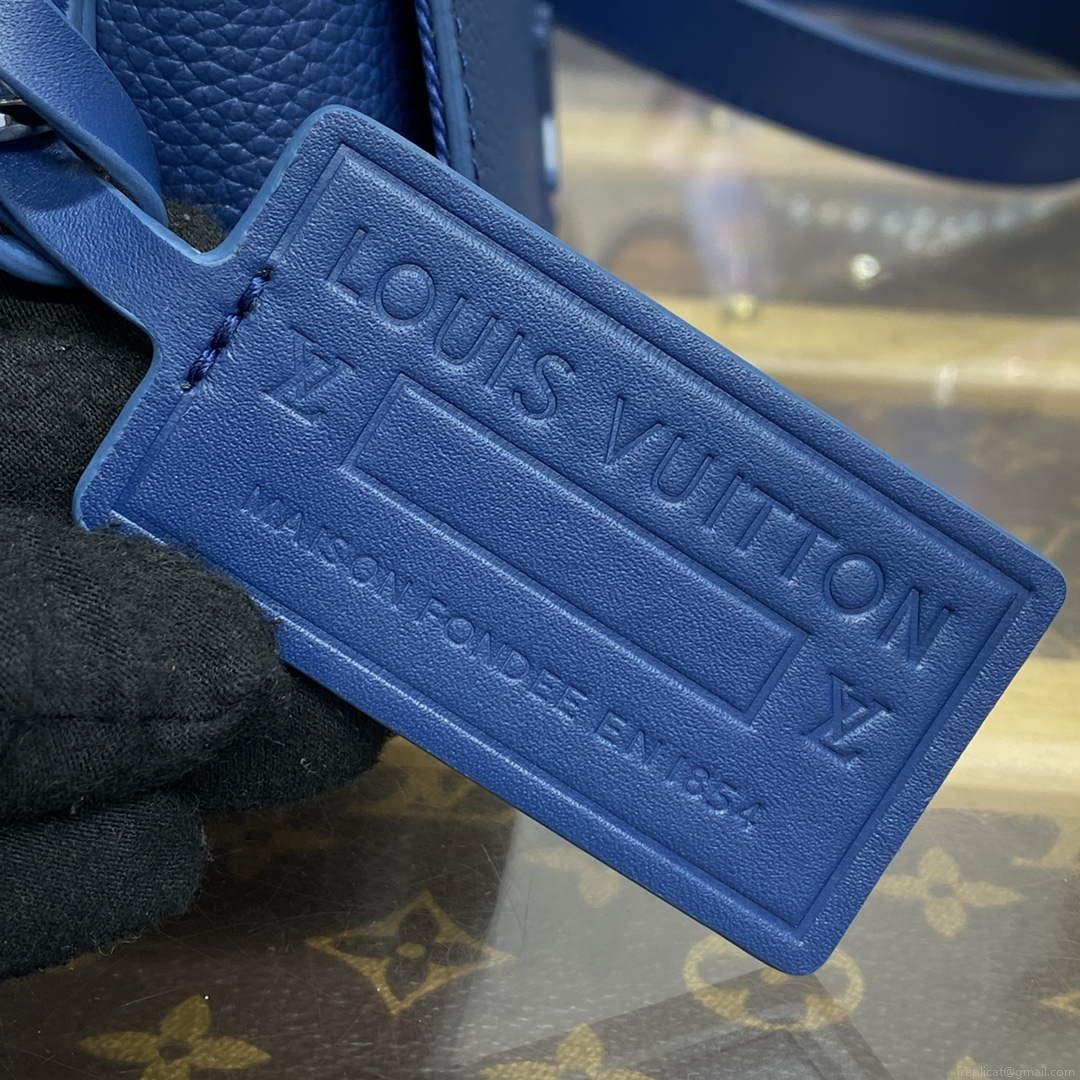 LV M82804 Louis Vuitton Fastline Wearable Wallet Dark Blue