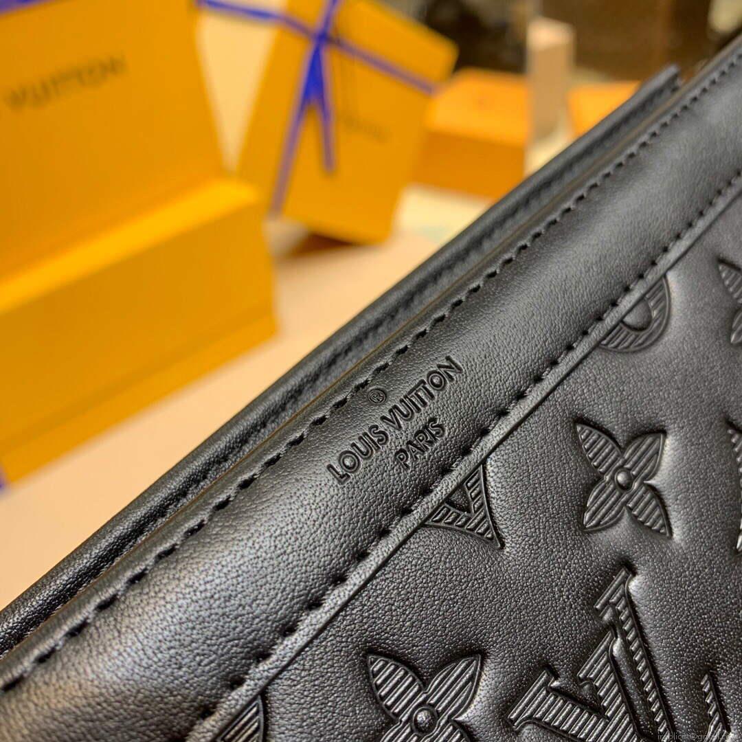 LV M81115 Louis Vuitton Gaston Wearable Wallet Black