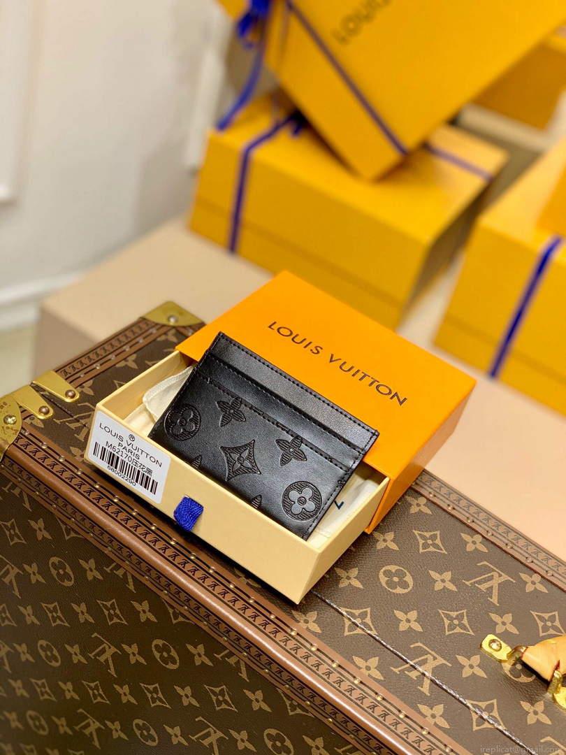 LV M62170 Louis Vuitton Double Card Holder