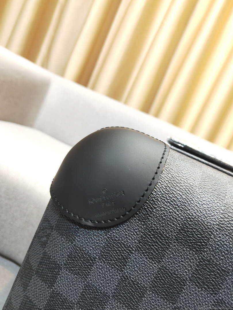 LV N23209 Louis Vuitton Horizon 55 Damier Graphite canvas