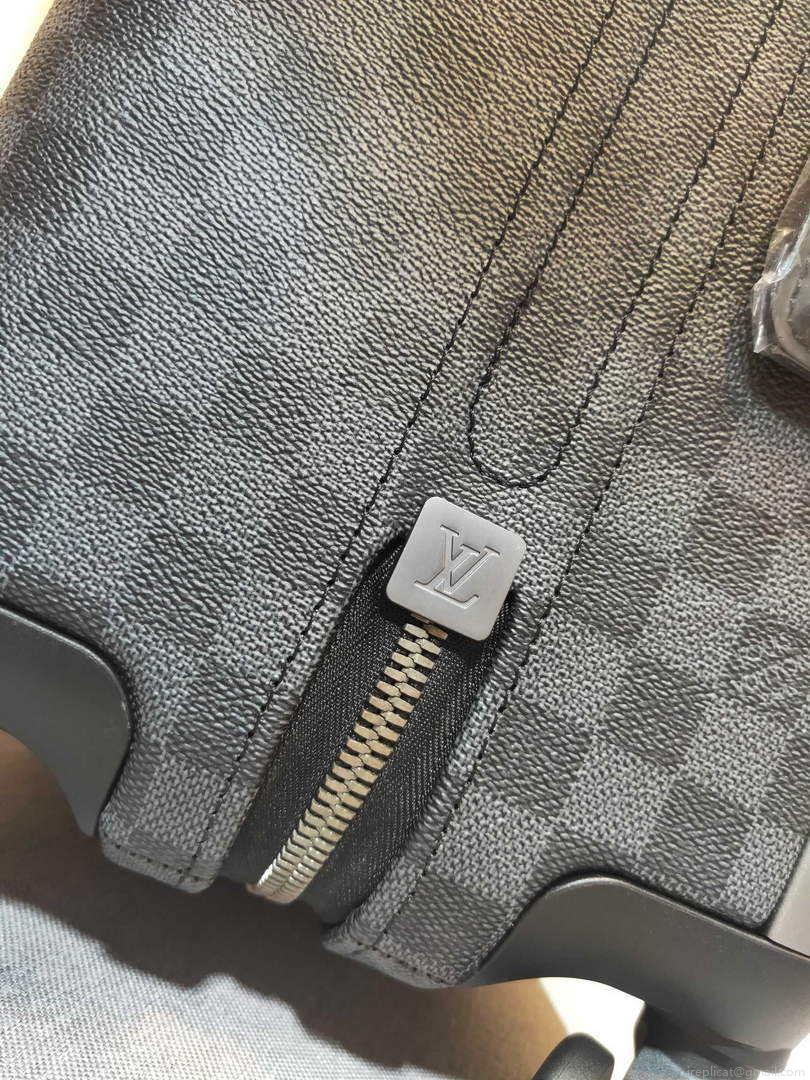 LV N23209 Louis Vuitton Horizon 55 Damier Graphite canvas