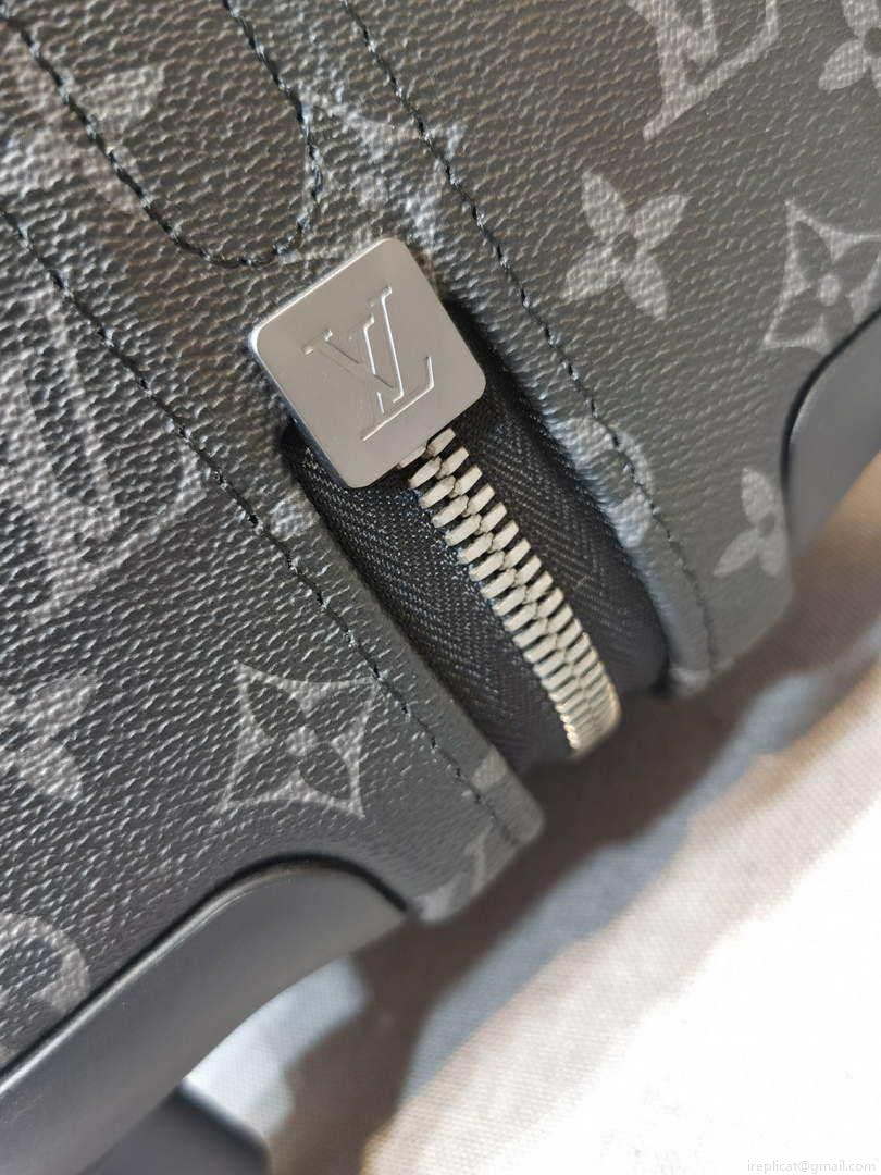 LV M23202 Louis Vuitton Horizon 55 Monogram Eclipse canvas