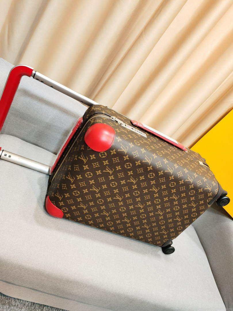LV M23203 Louis Vuitton Horizon 55 Monogram canvas M23202 Red