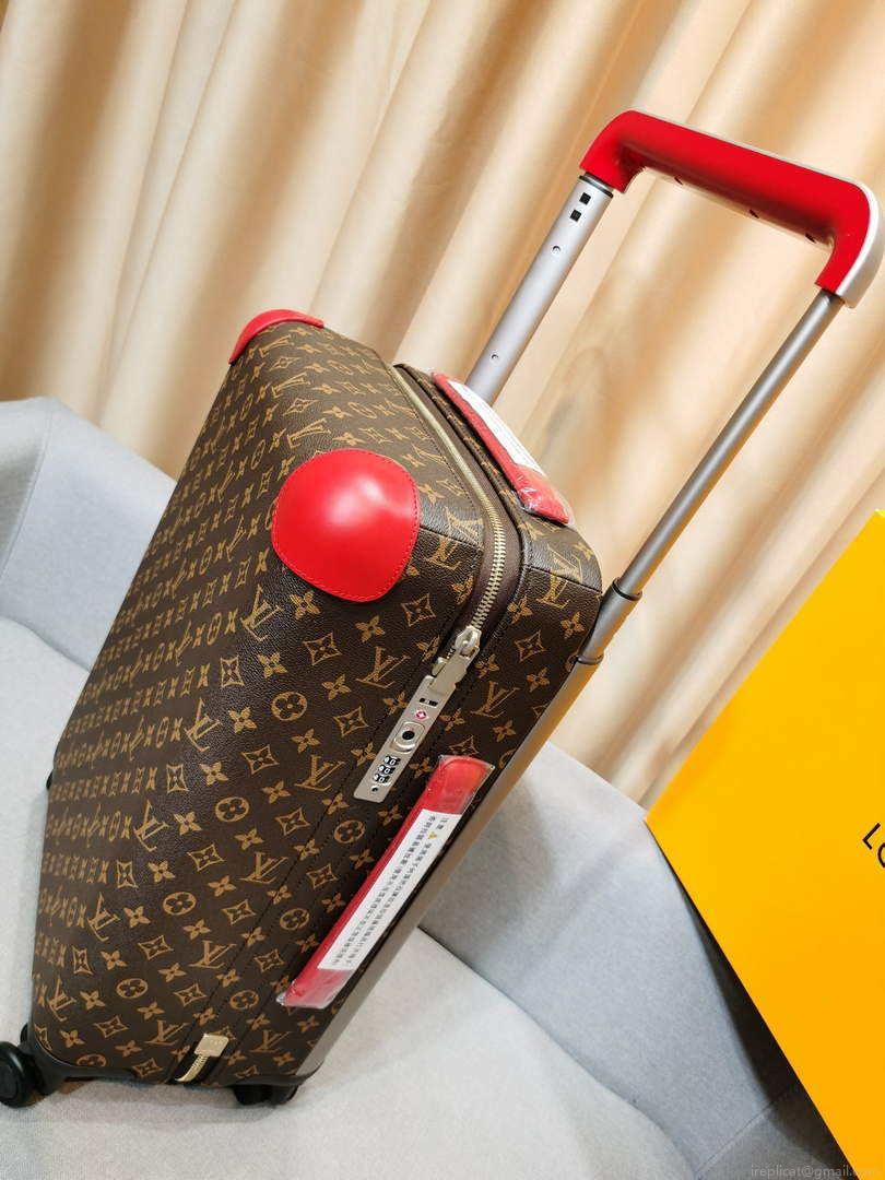 LV M23203 Louis Vuitton Horizon 55 Monogram canvas M23202 Red