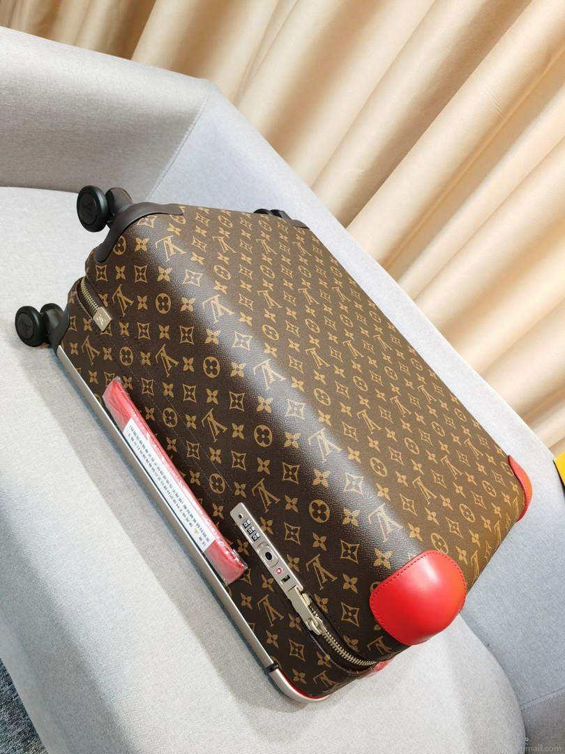 LV M23203 Louis Vuitton Horizon 55 Monogram canvas M23202 Red