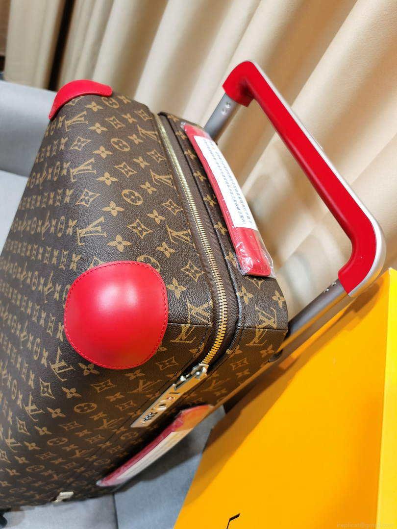 LV M23203 Louis Vuitton Horizon 55 Monogram canvas M23202 Red