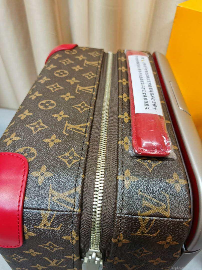 LV M23203 Louis Vuitton Horizon 55 Monogram canvas M23202 Red
