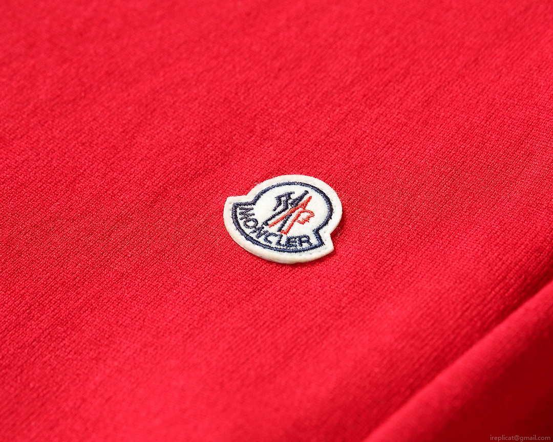 Moncler Men’s H10919C00021 Designer Logo Wool Blend Cardigans Sweater M70016