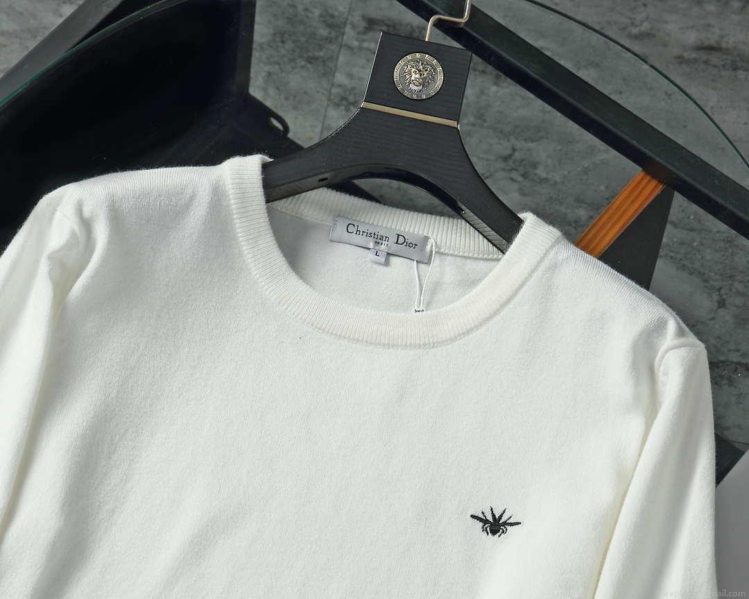 Dior Men’s Leaf Crest Wool Sweater D70023