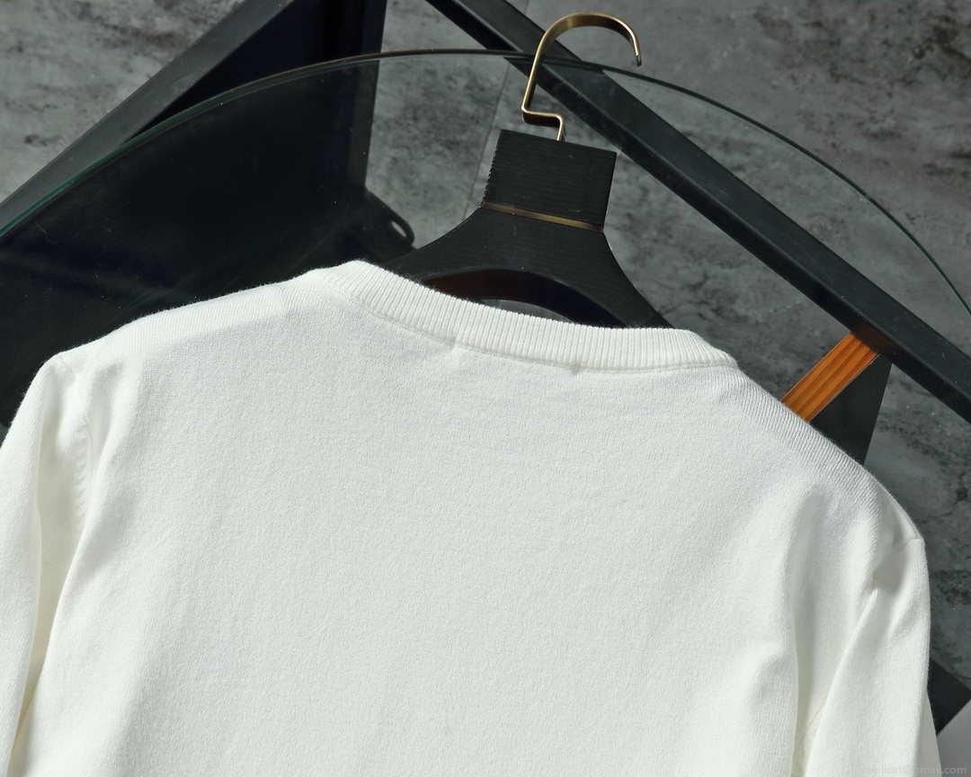 Dior Men’s Leaf Crest Wool Sweater D70023