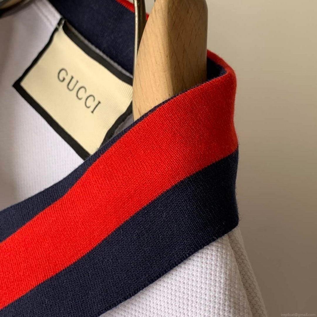 Gucci 737667 Men‘s Cotton piquet polo shirt G66743
