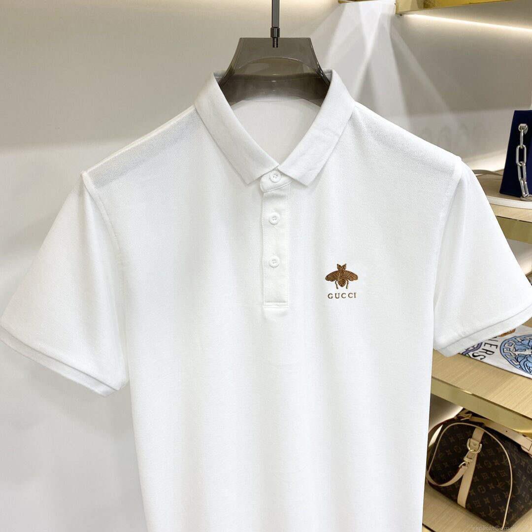 Gucci 737667 Men‘s Cotton piquet polo shirt G66745