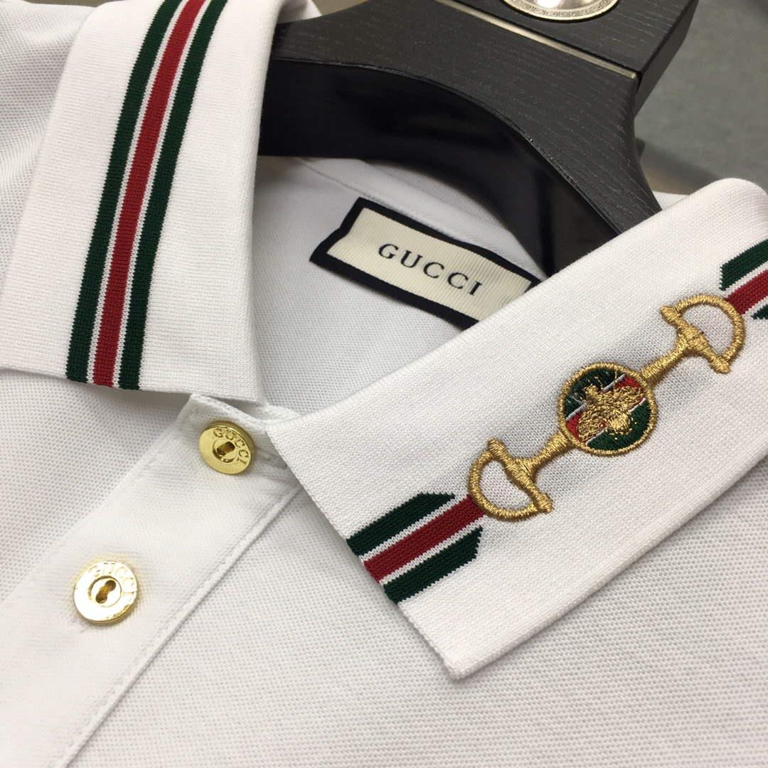 Gucci 737667 Men‘s Cotton piquet polo shirt G66750