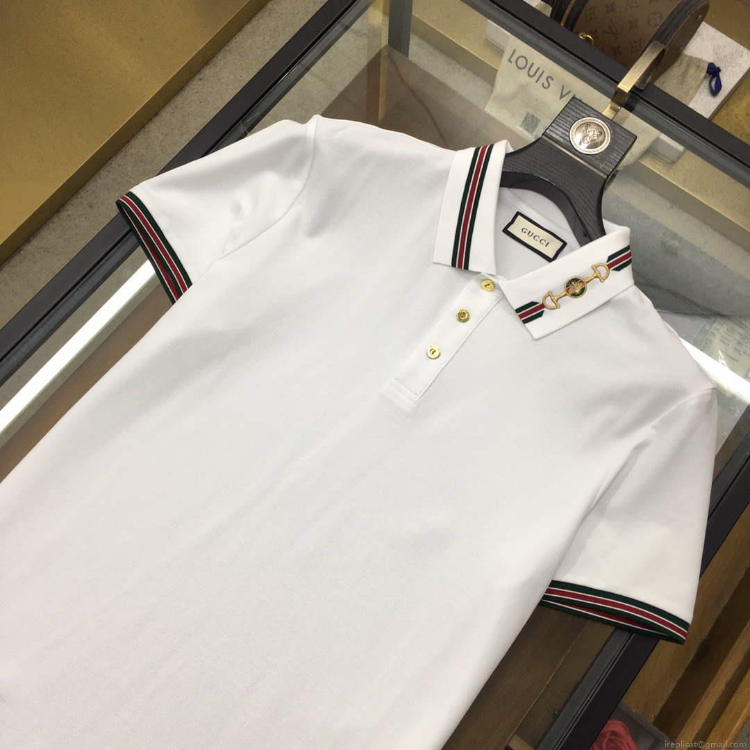 Gucci 737667 Men‘s Cotton piquet polo shirt G66750