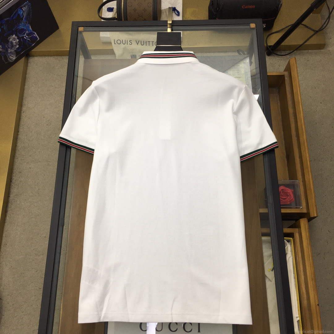 Gucci 737667 Men‘s Cotton piquet polo shirt G66750
