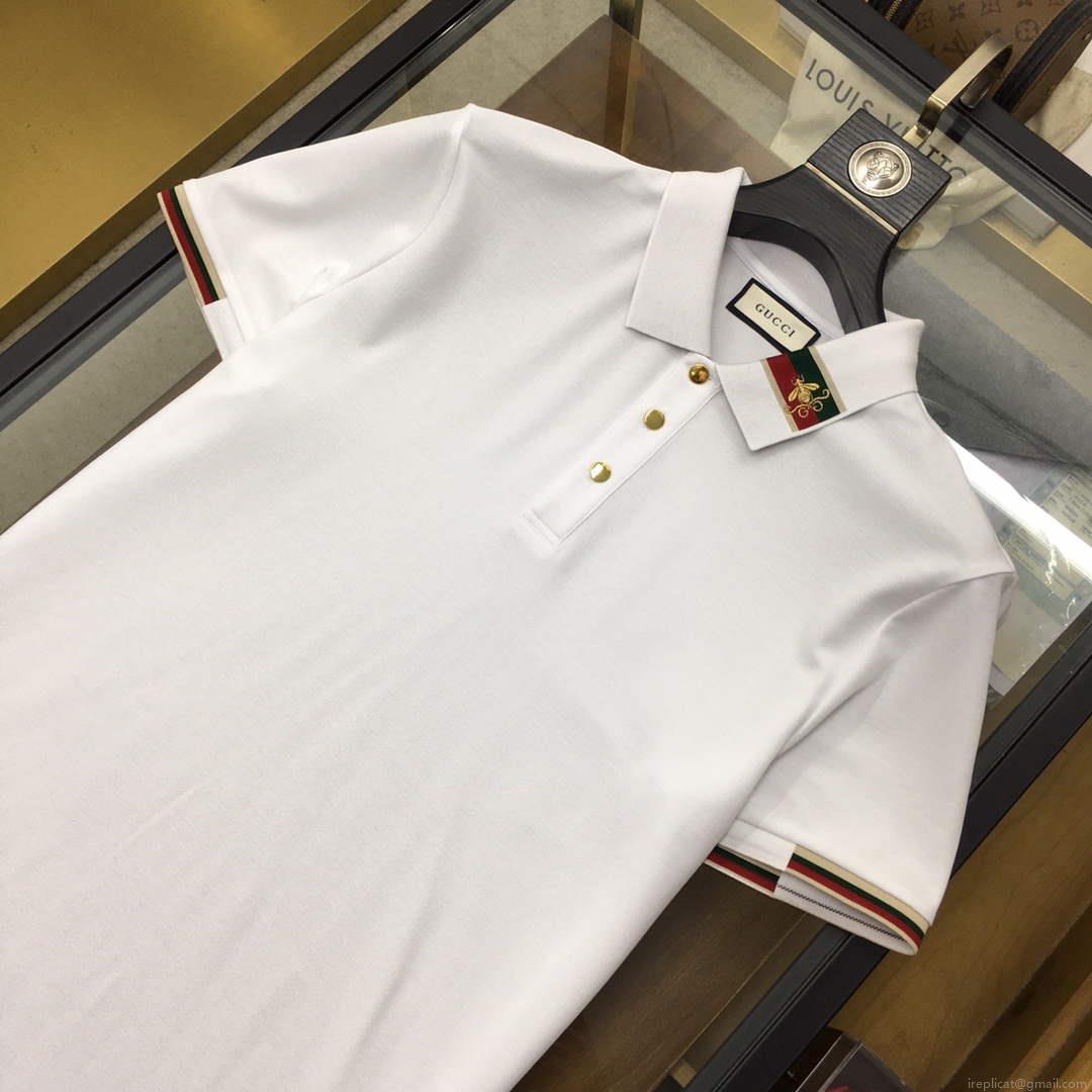 Gucci 737667 Men‘s Cotton piquet polo shirt G66752