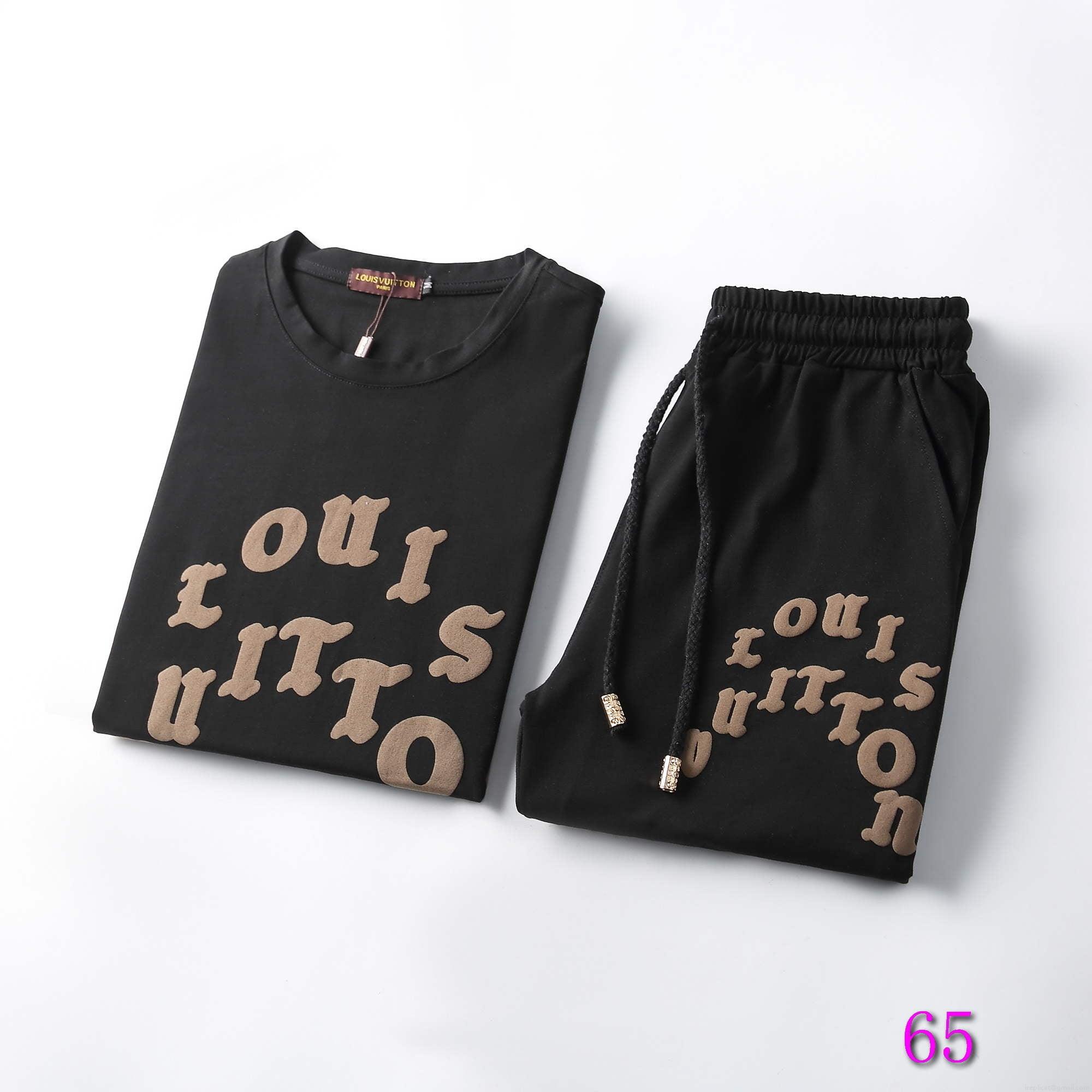 LV Men Tracksuit suit Wholesale Clothing L36555