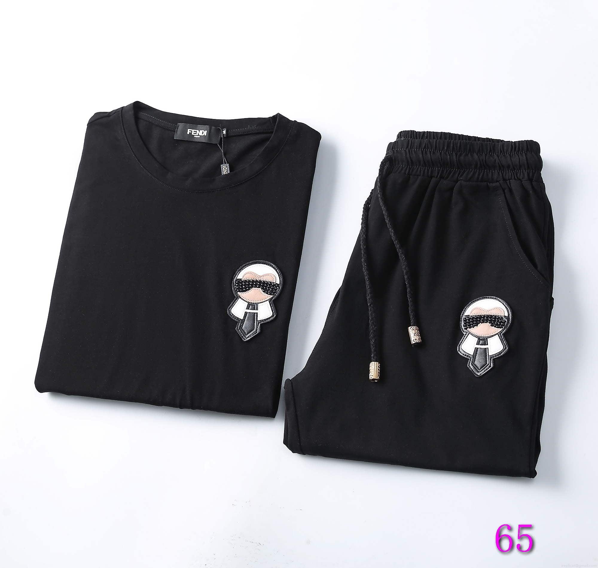 Fendi Men Tracksuit Suit Wholesale Clothing F77413