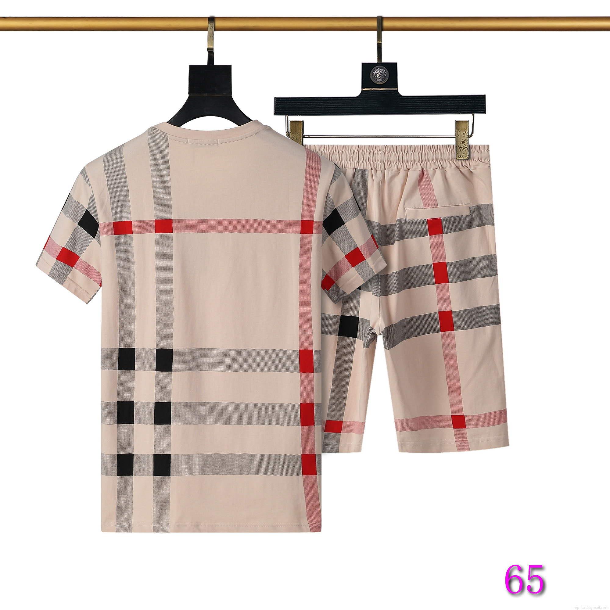 Burberry Men Tracksuit Suit Wholesale Clothing B56527