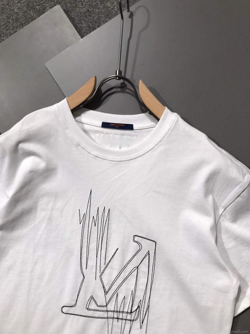 LV 1AAU5D Men’s LV Frequency Graphic T-Shirt L66454